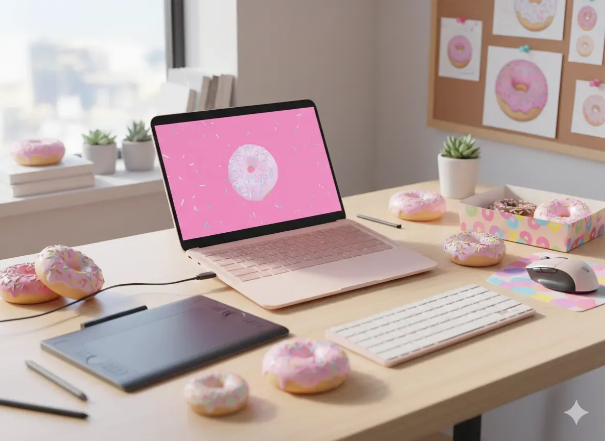 Capture du projet 3Donut