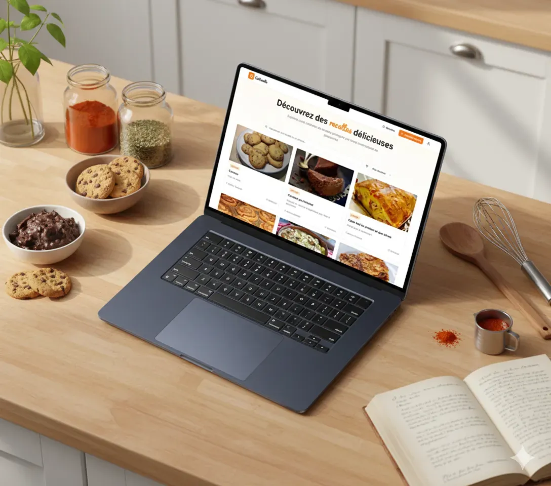 Capture du projet La Recette